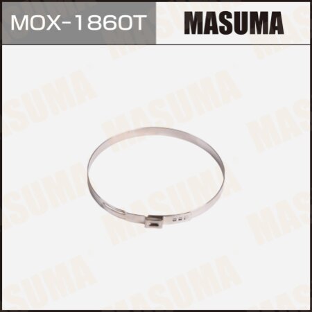 Eyelet clamp (crimping) Masuma, 82.8-86.0  mm / H-6 mm (pack of 2 pcs), MOX-1860T