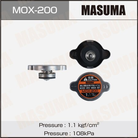 Radiator cap Masuma 1.1 kg/cm2, MOX-200