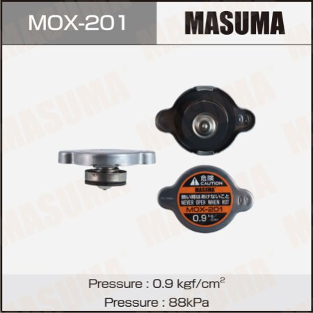 Radiator cap Masuma 0.9 kg/cm2, MOX-201