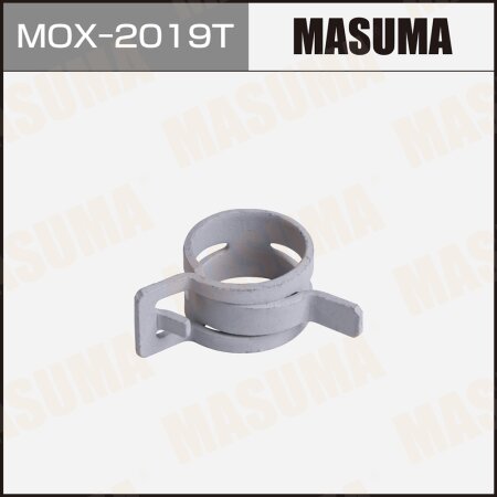 Spring clamp (self-locking) Masuma, d-12 mm / H-19 mm (pack of 2 pcs), MOX-2019T