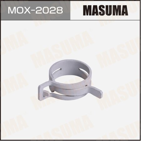 Spring clamp (self-locking) Masuma, d-12 mm / H-27 mm (pack of 10 pcs), MOX-2028