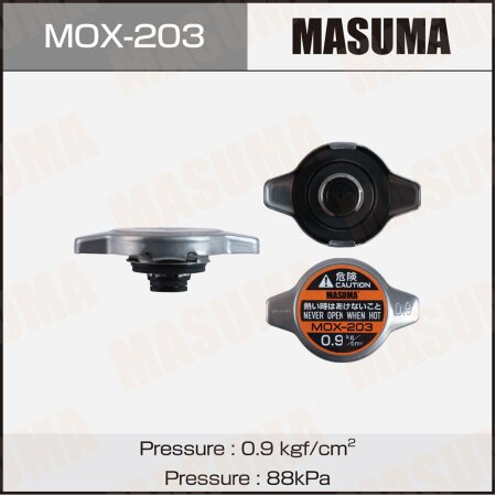 Radiator cap Masuma 0.9 kg/cm2, MOX-203