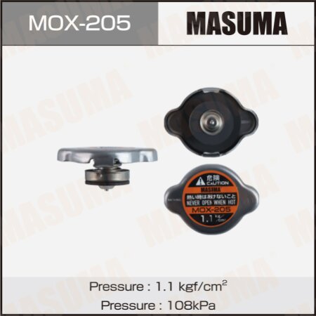 Radiator cap Masuma 1.1 kg/cm2, MOX-205