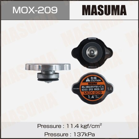 Radiator cap Masuma 1.4 kg/cm2, MOX-209