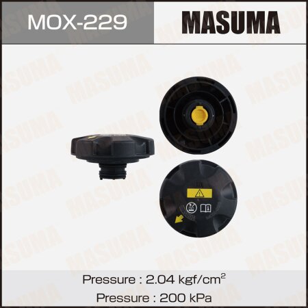 Coolant reservoir cap Masuma, MOX-229