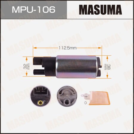 Fuel pump Masuma (mesh included MPU-040), MPU-106