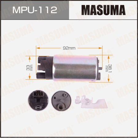 Fuel pump Masuma (mesh included MPU-051), MPU-112