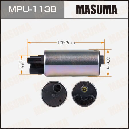Fuel pumps (brushless) Masuma 200L/h, MPU-113B