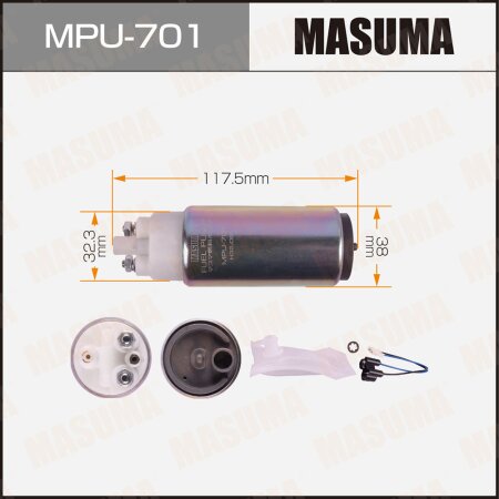 Fuel pump Masuma (mesh included MPU-001), MPU-701