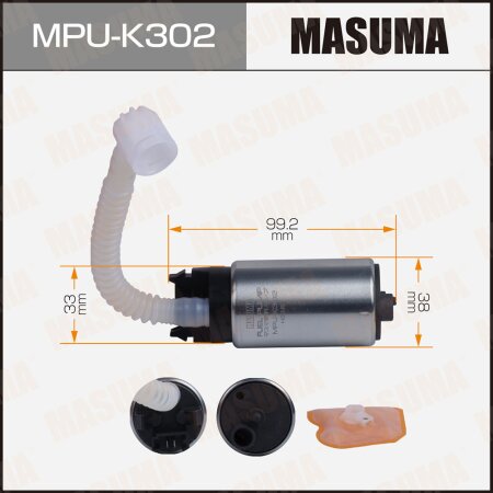 Fuel pump Masuma 85 LPH, MPU-K302