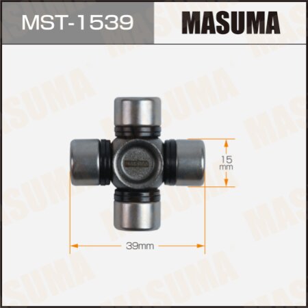 Steering shaft U-joint Masuma 15.05x39, MST-1539