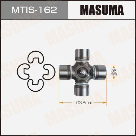 Driveshaft U-joint Masuma 35x103.92, MTIS-162