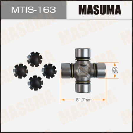 Driveshaft U-joint Masuma 22.06x61.7, MTIS-163