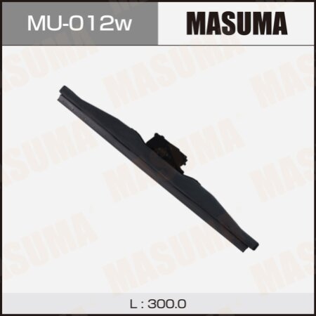 Wiper blade Masuma Nano Graphite 12" (300mm) winter, mount J-hook, MU-012W