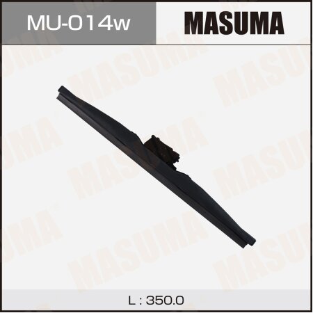 Wiper blade Masuma Nano Graphite 14" (350mm) winter, mount J-hook, MU-014W