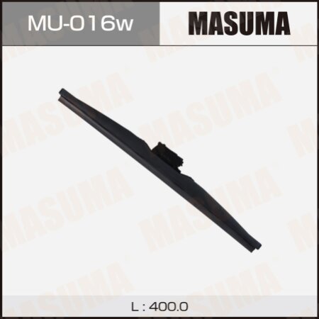 Wiper blade Masuma Nano Graphite 16" (400mm) winter, mount J-hook, MU-016W
