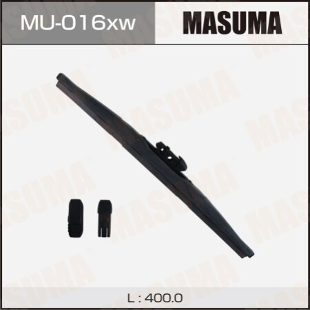 Wiper blade Masuma Nano Graphite 16" (400mm) winter, mount DNTL1.1, MU-016xW