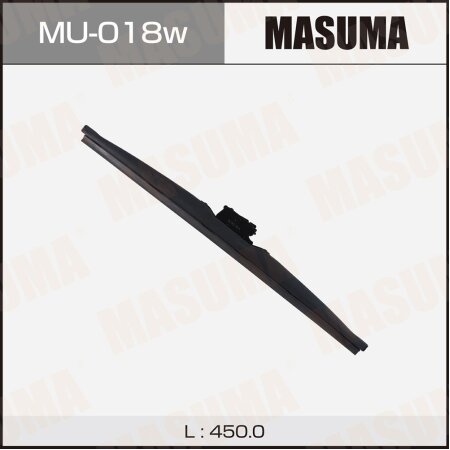 Wiper blade Masuma Nano Graphite 18" (450mm) winter, mount J-hook, MU-018W