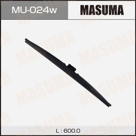 Wiper blade Masuma Nano Graphite 24" (600mm) winter, mount J-hook, MU-024W