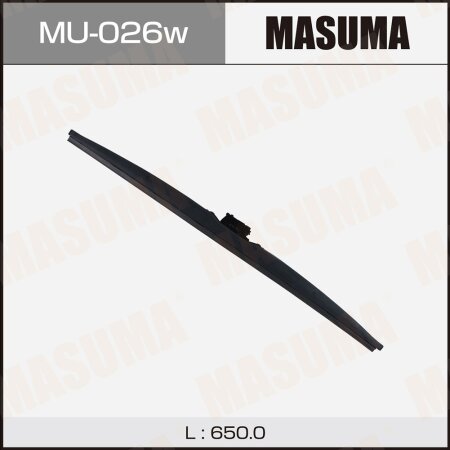 Wiper blade Masuma Nano Graphite 26" (650mm) winter, mount J-hook, MU-026W