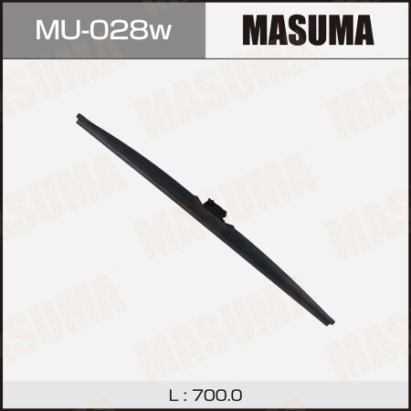 Wiper blade Masuma Nano Graphite 28" (700mm) winter, mount J-hook, MU-028W