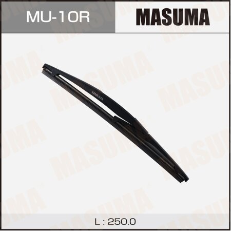 Rear wiper blade Masuma 10" (250мм) plastic, mount Roc Lock 3, MU-10R