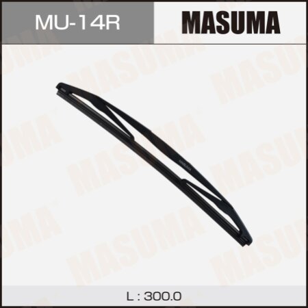 Rear wiper blade Masuma 12" (300мм) plastic, mount Roc Lock 3, MU-14R