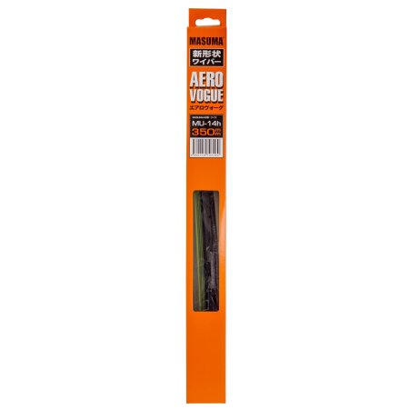 Wiper blade Masuma 14" (350mm) hybrid, side mount J-hook, MU-14h