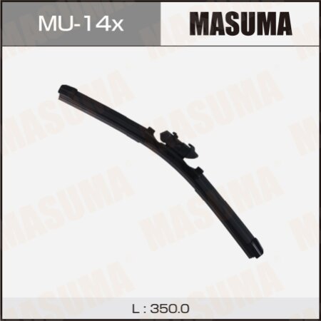 Wiper blade Masuma 14" (350mm) frameless, mount DNTL1.1, MU-14x