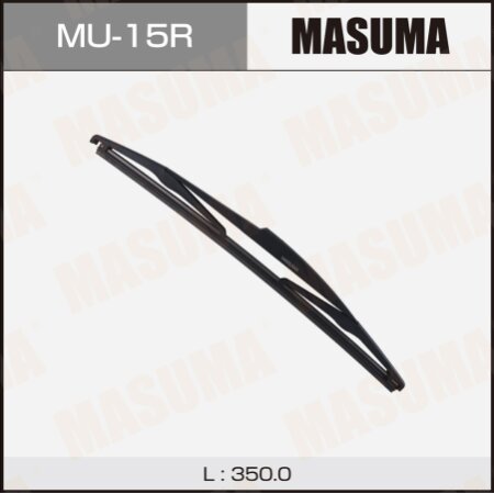 Rear wiper blade Masuma 14" (350мм) plastic, mount Roc Lock 2, MU-15R