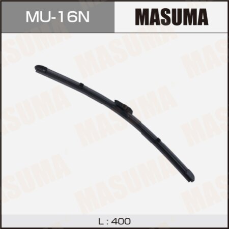 Wiper blade Masuma 16" (400mm) frameless, VATL 5.1 mount, MU-16N