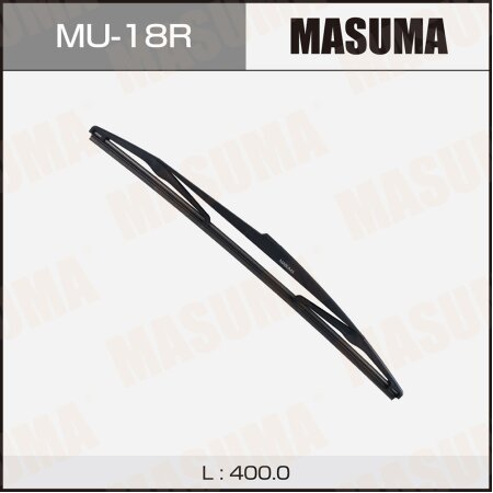 Rear wiper blade Masuma 16" (400мм) plastic, mount Roc Lock 2, MU-18R