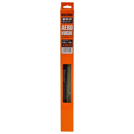 Wiper blade Masuma 18" (450mm) hybrid, side mount J-hook, MU-18h