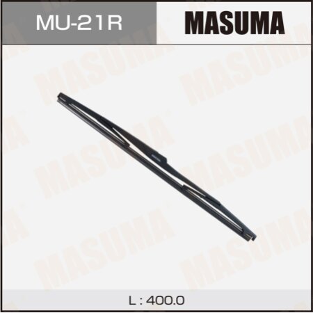 Rear wiper blade Masuma 16" (400мм) plastic, mount Roc Lock 5, MU-21R
