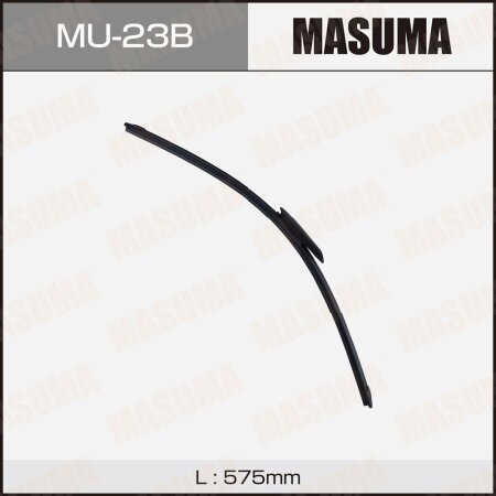 Wiper blade Masuma 23" (580mm) frameless, GWB061, AeroClip, MU-23B