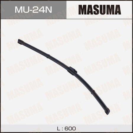 Wiper blade Masuma 24" (600mm) frameless, VATL 5.1 mount, MU-24N