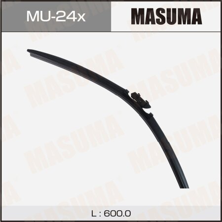 Wiper blade Masuma 24" (600mm) frameless, mount DNTL1.1, MU-24x