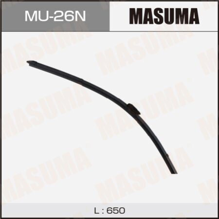Wiper blade Masuma 26" (650mm) frameless, VATL 5.1 mount, MU-26N
