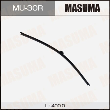 Rear wiper blade Masuma 16" (400мм) frameless, mount Trunnion, MU-30R