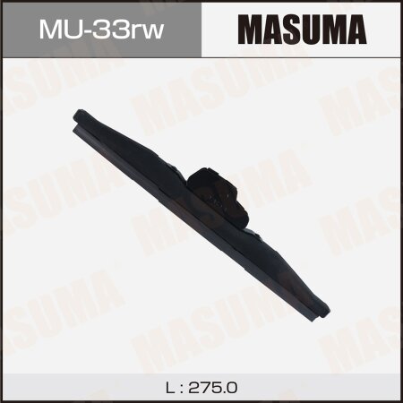 Rear wiper blade Masuma 11" (275mm) winter, universal mount, MU-33rw