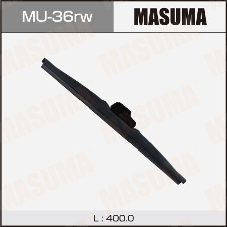 Rear wiper blade Masuma 16" (400mm) winter, universal mount, MU-36rw