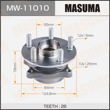 Wheel hub assembly Masuma, MW-11010