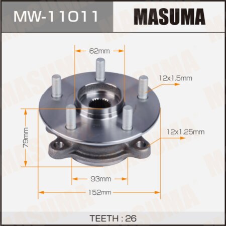 Wheel hub assembly Masuma, MW-11011