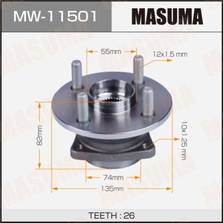 Wheel hub assembly Masuma, MW-11501