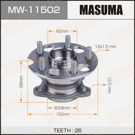 Wheel hub assembly Masuma, MW-11502