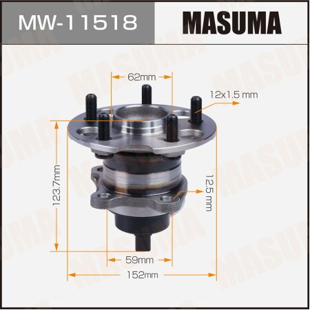 Wheel hub assembly Masuma, MW-11518