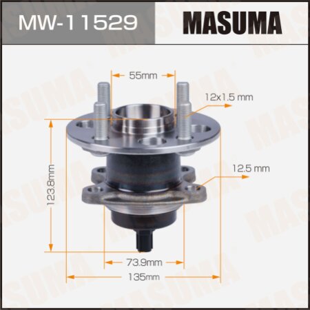 Wheel hub assembly Masuma, MW-11529