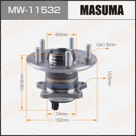 Wheel hub assembly Masuma, MW-11532