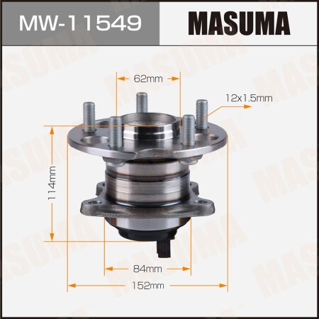 Wheel hub assembly Masuma, MW-11549