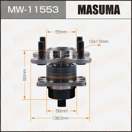 Wheel hub assembly Masuma, MW-11553